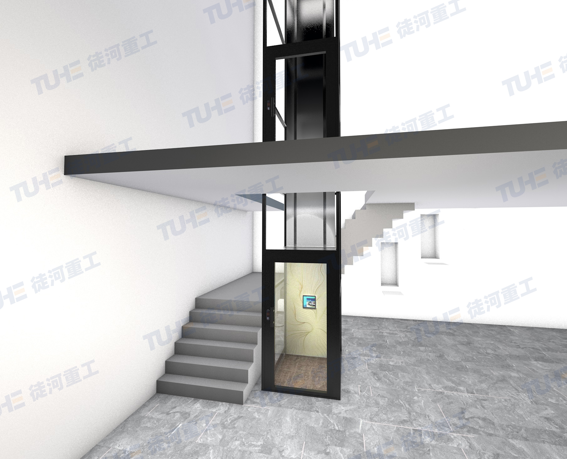 Small elevators for homes